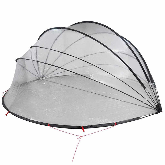 Dome Piscina Trasparente 592 x 590 x 275 cm PVC 42001134