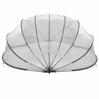 Dome Piscina Trasparente 592 x 590 x 275 cm PVC 42001134