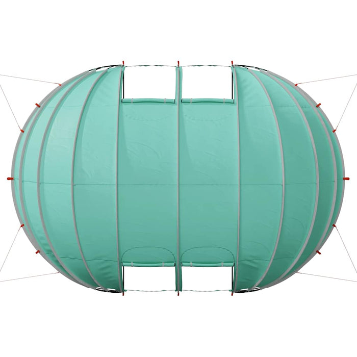 Tenda da piscina a cupola Verde 538 x 440 x 204 cm 42001136