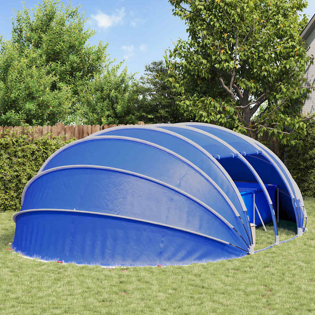 Tenda da piscina a cupola Blu 538 x 440 x 204 cm 42001137