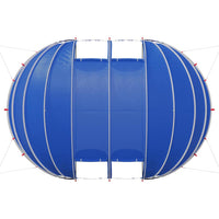 Tenda da piscina a cupola Blu 538 x 440 x 204 cm 42001137