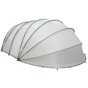 Tenda da piscina a cupola Grigio 538 x 440 x 204 cm 42001138