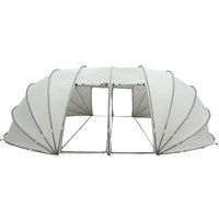Tenda da piscina a cupola Grigio 538 x 440 x 204 cm 42001138