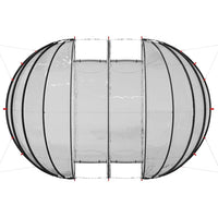 Tenda da piscina a cupola Trasparente 538 x 440 x 204 cm PVC 42001139