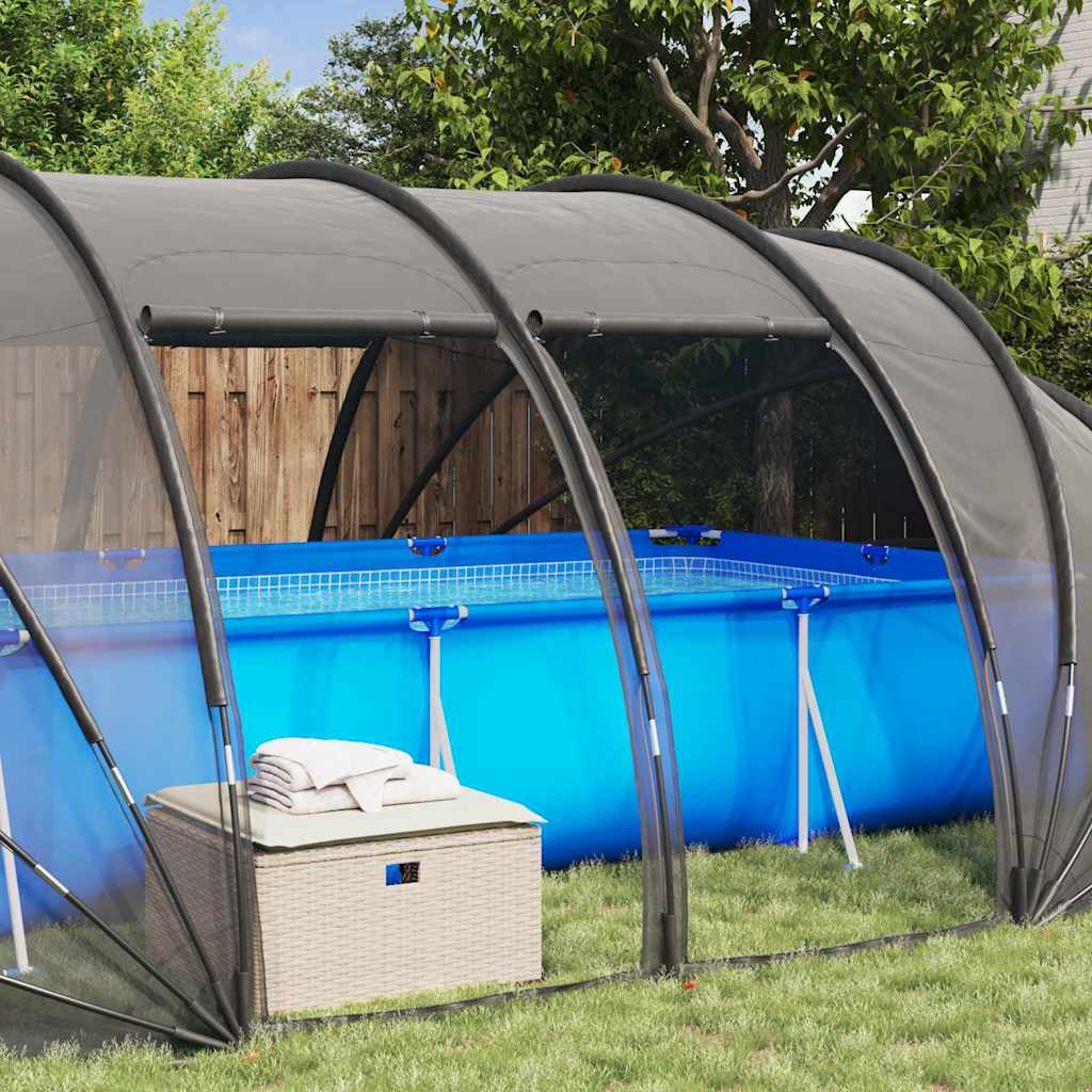 Tenda da piscina a cupola Trasparente 538 x 440 x 204 cm 42001140