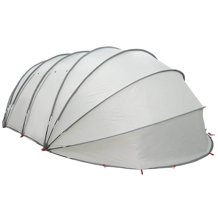 Tenda da piscina a cupola Grigio 640 x 432 x 205 cm 42001143