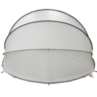 Tenda da piscina a cupola Grigio 640 x 432 x 205 cm 42001143