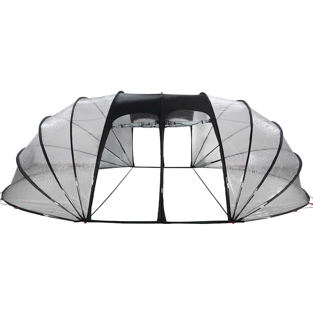 Tenda da piscina a cupola Trasparente 640 x 432 x 205 cm PVC 42001144
