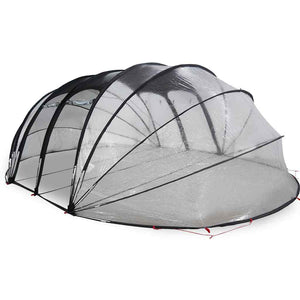 Tenda da piscina a cupola Trasparente 640 x 432 x 205 cm PVC 42001144
