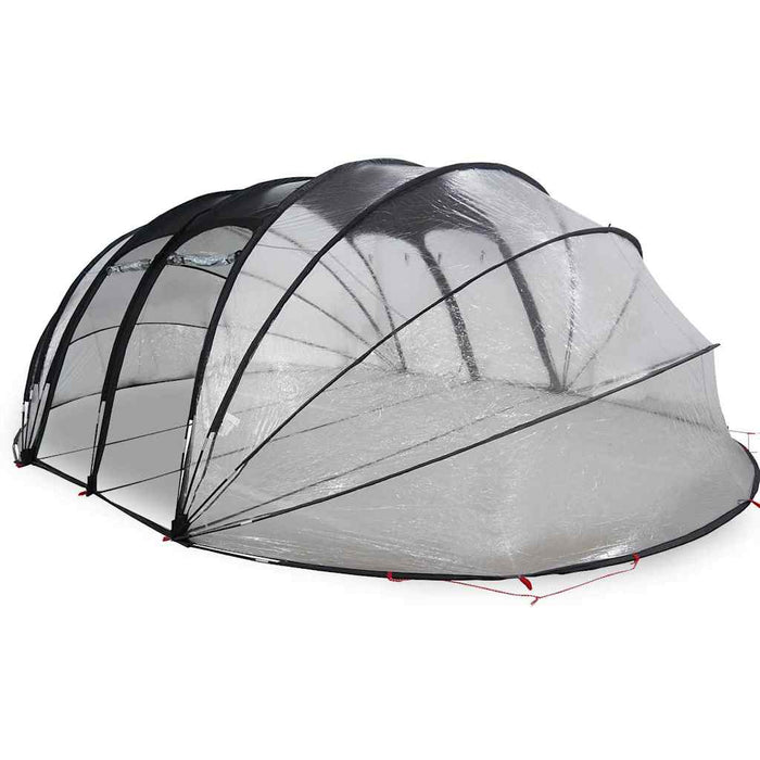 Tenda da piscina a cupola Trasparente 640 x 432 x 205 cm PVC 42001144