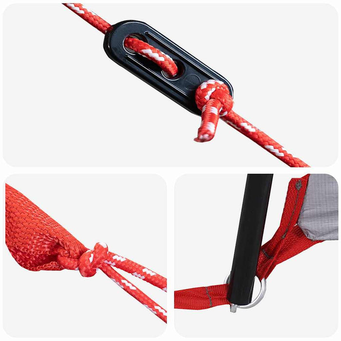 Tenda Teepee con tetto Verde 720 x 465 x 295 cm 42003996