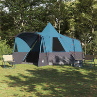 Tenda Teepee con tetto con archiviazione Blu 720 x 465 x 295 cm 42003997