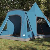 Tenda Teepee con tetto con archiviazione Blu 545 x 450 x 295 cm 42004000