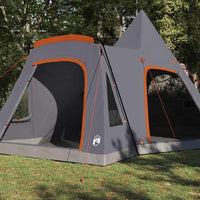 Tenda Teepee con tetto Grigio e arancione 545 x 450 x 295 cm 42004001