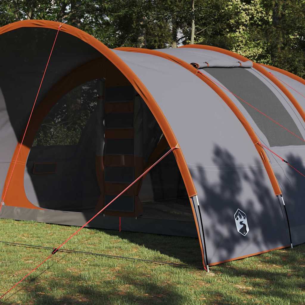 Tenda a tunnel con tetto Grigio e arancione 710 x 460 x 245 cm 42004004