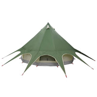 Tenda Teepee con tetto Verde e Grigio 600 x 600 x 347 cm 42004008