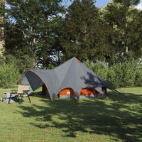 Tenda Teepee con tetto Grigio e arancione 600 x 600 x 347 cm 42004010