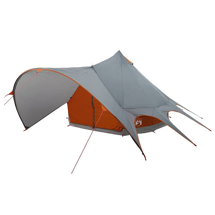 Tenda Teepee con tetto Grigio e arancione 600 x 600 x 347 cm 42004010