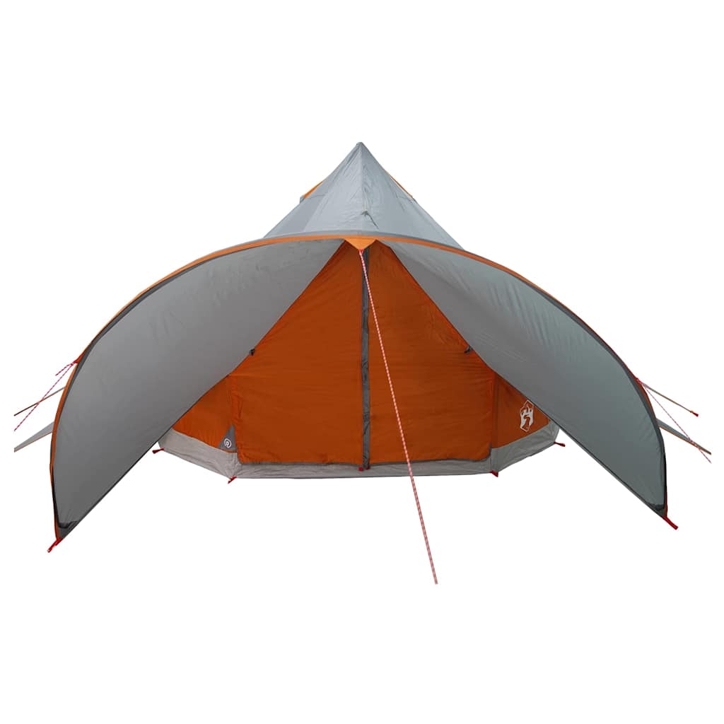 Tenda Teepee con tetto Grigio e arancione 600 x 600 x 347 cm 42004010