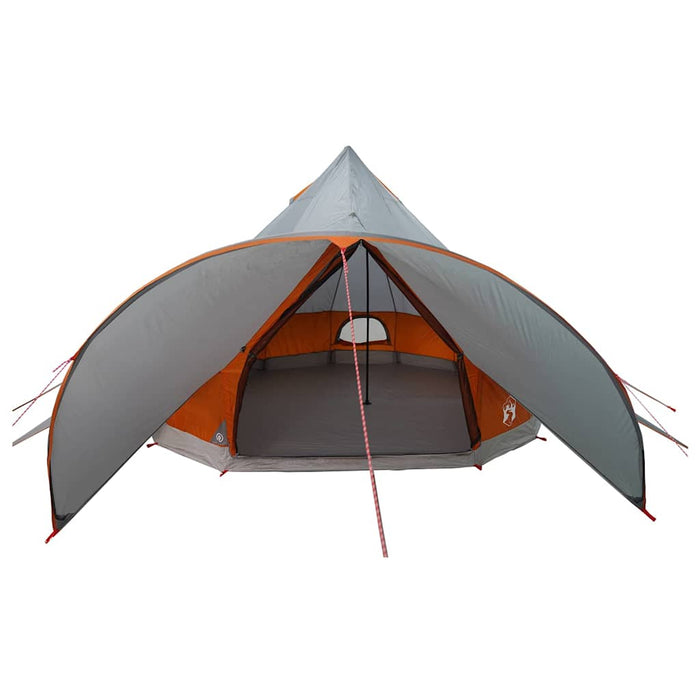 Tenda Teepee con tetto Grigio e arancione 600 x 600 x 347 cm 42004010