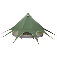 Tenda Teepee con tetto Verde e Grigio 600 x 600 x 347 cm 42004011
