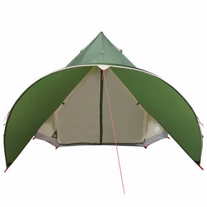 Tenda Teepee con tetto Verde e Grigio 600 x 600 x 347 cm 42004011