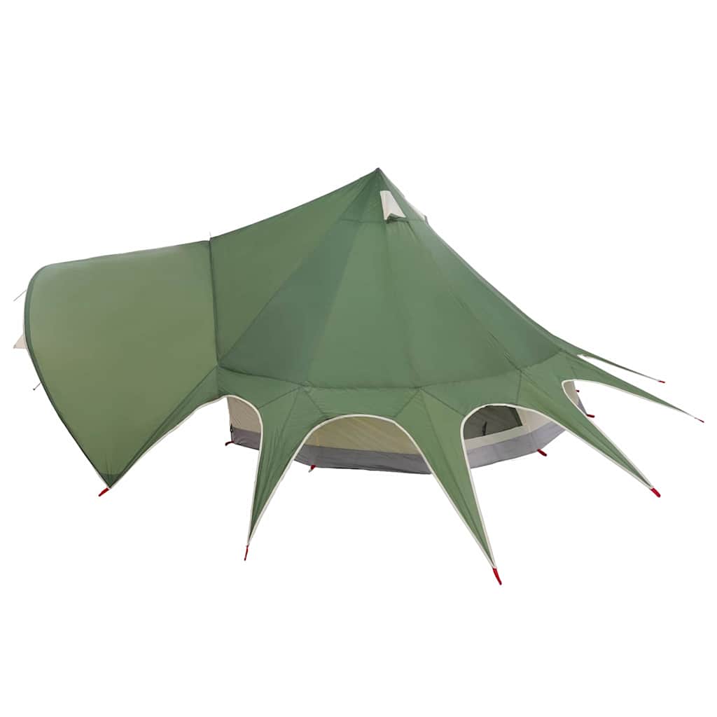 Tenda Teepee con tetto Verde e Grigio 600 x 600 x 347 cm 42004011