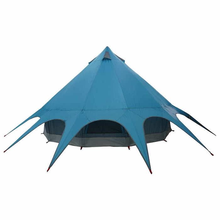 Tenda Teepee con tetto Blu e Grigio 600 x 600 x 347 cm 42004012