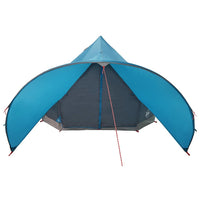 Tenda Teepee con tetto Blu e Grigio 600 x 600 x 347 cm 42004012