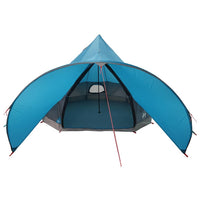 Tenda Teepee con tetto Blu e Grigio 600 x 600 x 347 cm 42004012