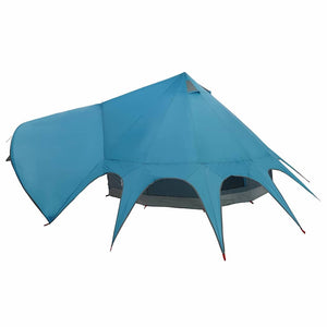 Tenda Teepee con tetto Blu e Grigio 600 x 600 x 347 cm 42004012