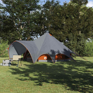 Tenda Teepee con tetto Grigio e arancione 600 x 600 x 347 cm 42004013
