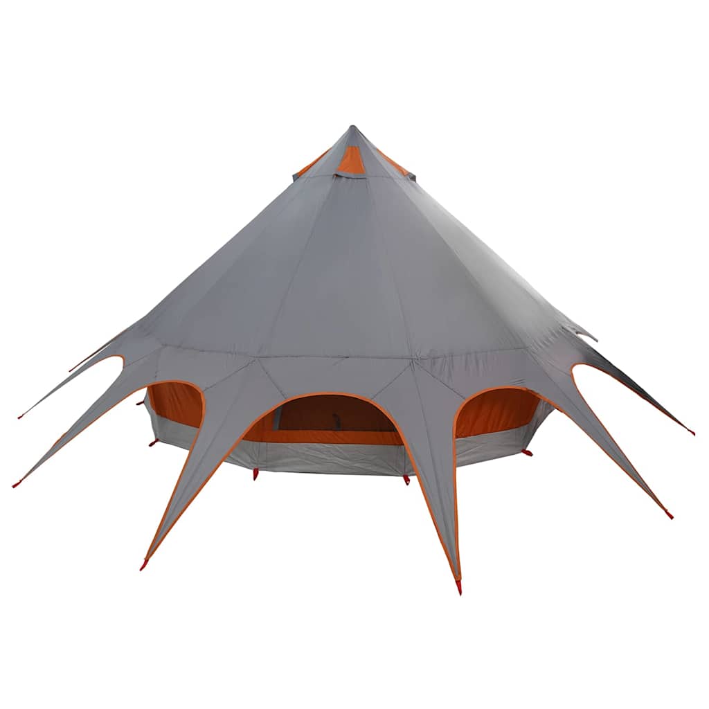 Tenda Teepee con tetto Grigio e arancione 600 x 600 x 347 cm 42004013