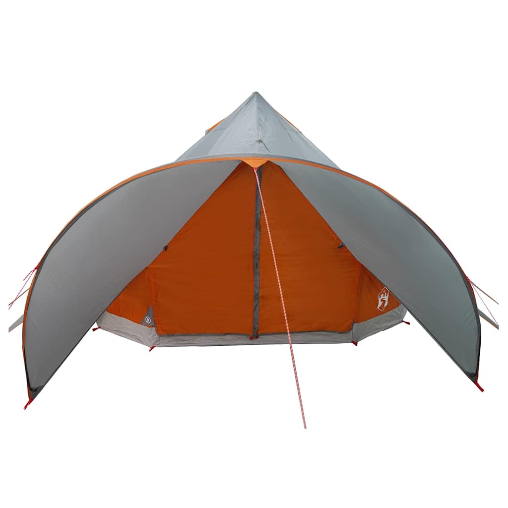 Tenda Teepee con tetto Grigio e arancione 600 x 600 x 347 cm 42004013