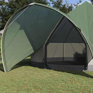 Tenda Teepee con tetto Verde e Grigio 600 x 600 x 347 cm 42004014