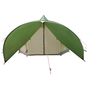 Tenda Teepee con tetto Verde e Grigio 600 x 600 x 347 cm 42004014