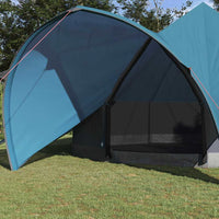 Tenda Teepee con tetto Blu e Grigio 600 x 600 x 347 cm 42004015