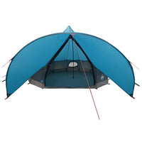 Tenda Teepee con tetto Blu e Grigio 600 x 600 x 347 cm 42004015