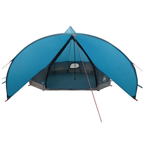 Tenda Teepee con tetto Blu e Grigio 600 x 600 x 347 cm 42004015