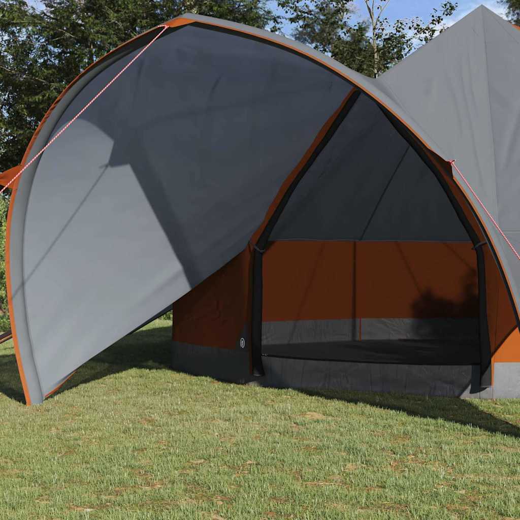 Tenda Teepee con tetto Grigio e arancione 600 x 600 x 347 cm 42004016