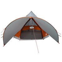 Tenda Teepee con tetto Grigio e arancione 600 x 600 x 347 cm 42004016