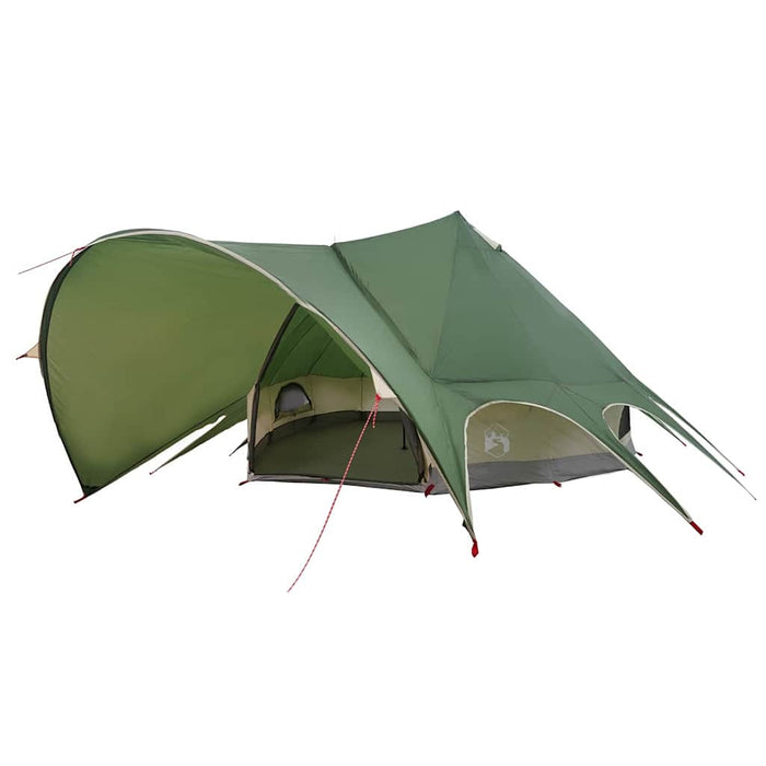 Tenda Teepee con tetto Verde e Grigio 600 x 600 x 347 cm 42004017