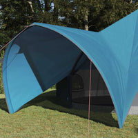 Tenda Teepee con tetto Blu e Grigio 600 x 600 x 347 cm 42004018