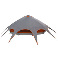 Tenda Teepee con tetto Grigio e arancione 600 x 600 x 347 cm 42004019