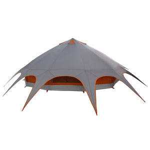 Tenda Teepee con tetto Grigio e arancione 600 x 600 x 347 cm 42004019