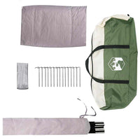 Tenda a Cupola con tetto Verde 505 x 450 x 248 cm 42004020