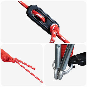 Tenda a Cupola con tetto Grigio e arancione 505 x 450 x 248 cm 42004022