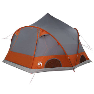 Tenda a Cupola con tetto Grigio e arancione 505 x 450 x 248 cm 42004022