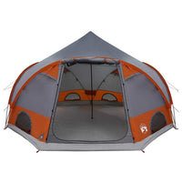 Tenda a Cupola con tetto Grigio e arancione 505 x 450 x 248 cm 42004022
