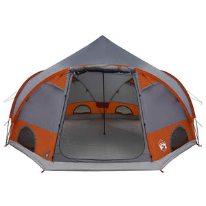 Tenda a Cupola con tetto Grigio e arancione 505 x 450 x 248 cm 42004022